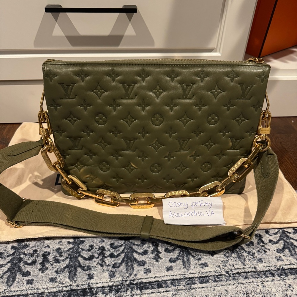 Louis Vuitton Coussin MM Khaki